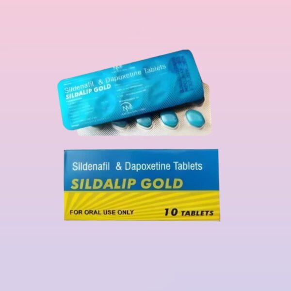 藍水晶丨早洩-勃起功能障礙藥丨Sildalip Gold